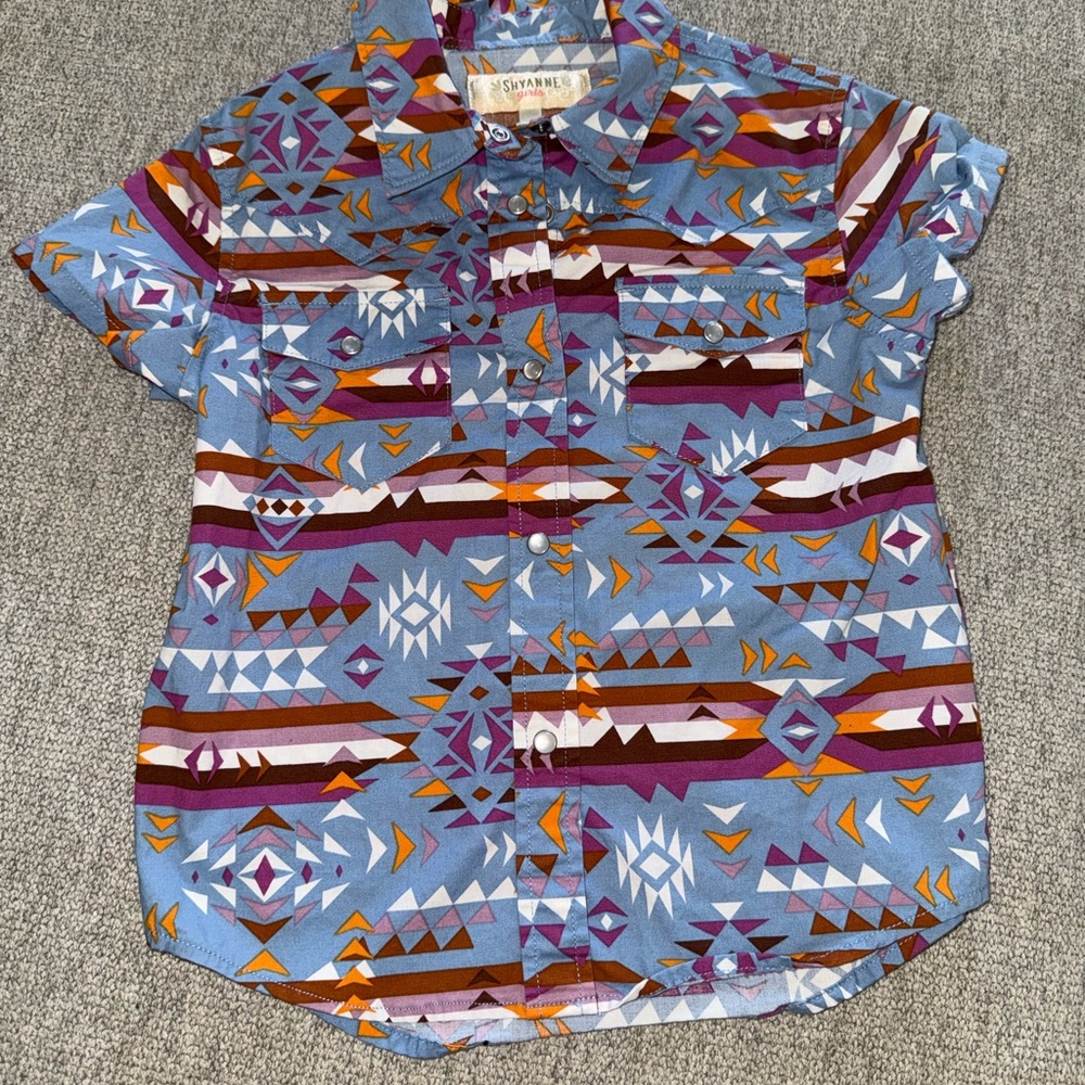 Shyanne Pearl Snap Button Down Shirt